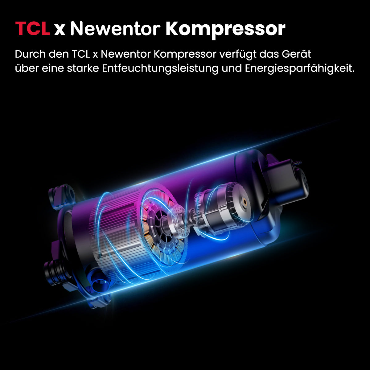 Newentor Tragbarer Luftentfeuchter 25L