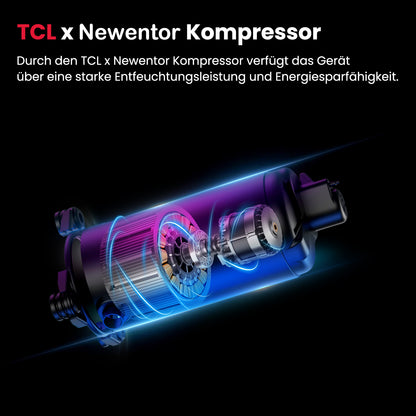 Newentor Tragbarer Luftentfeuchter 25L