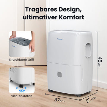 Newentor Tragbarer Luftentfeuchter 25L Basic